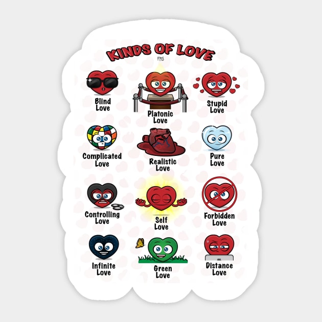 Kinds of Love Sticker by FMS